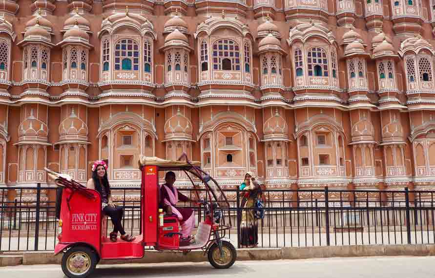 Jaipur Sightseeing by Auto Rickshaw | Pink City Rickshaw Tours